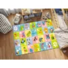KC CUBS Boy & Girl Kids ABC Alphabet Animal Educational Learning & Fun Game Play Area Non Slip Nursery Bedroom Classroom Rug Carpet