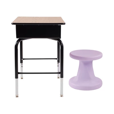 ECR4Kids Twist Wobble Stool, Active Learning Chair, Flex Seating, 14in Seat Height - Image 8