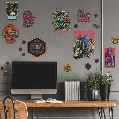 Dungeons & Dragons Peel And Stick Wall Decals - RoomMates - Image 3