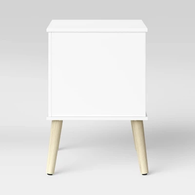 Modern Kids' Nightstand White - Pillowfort™ - Image 3