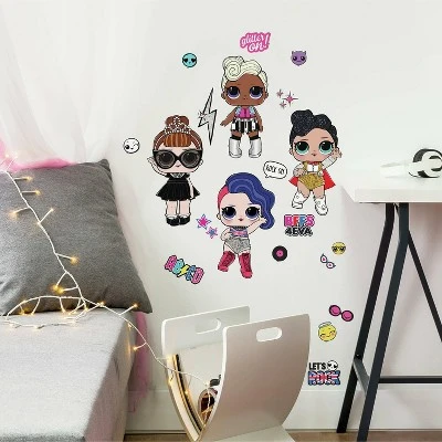 Lol Surprise Rock Star Peel And Stick Wall Decal - RoomMates