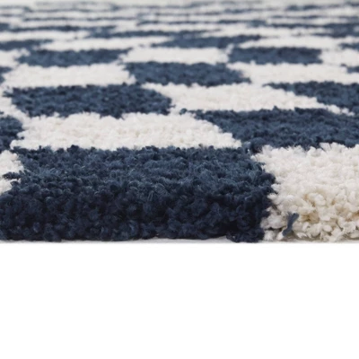 Checkered Shag Kids' Rug - Balta Rugs - Image 4