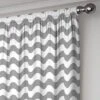 Wavy Chevron Room Darkening Curtain Panel - Eclipse My Scene