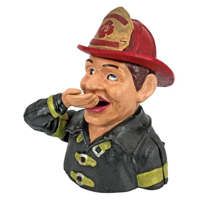 Design Toscano Fireman's Fund Die-Cast Iron Mechanical Coin Bank - Image 5