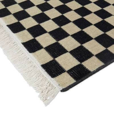 Adelaide Checkered Flatweave Kids' Rug - Balta Rugs - Image 3