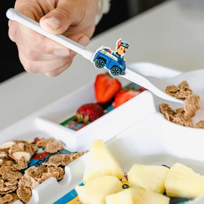 PAW Patrol 2pc Plastic Utensil Set - Dinneractive - Image 2
