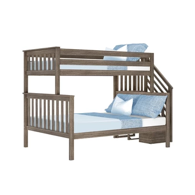 Max & Lily Twin Over Full Staircase Bunk Bed - Image 7