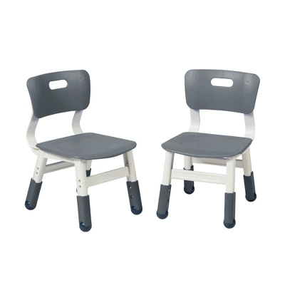 ECR4Kids Resin Classroom Chairs, Indoor Kids Seating With Adjustable Seat Height (2-Pack) - Image 10