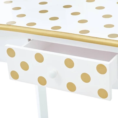 Fashion Polka Dot Gisele Play Vanity Set - Teamson Kids - Image 4