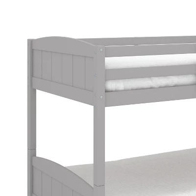 Twin Over Twin Alexis Wood Arch Floor Bunk Bed - Hillsdale Furniture - Image 10