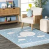 NuLOOM Peaceful Night Machine Washable Kids Area Rug