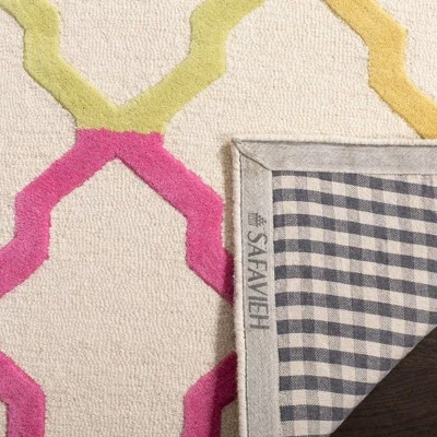 Safavieh Kids SFK102 Hand Tufted Area Rug - Safavieh - Image 3