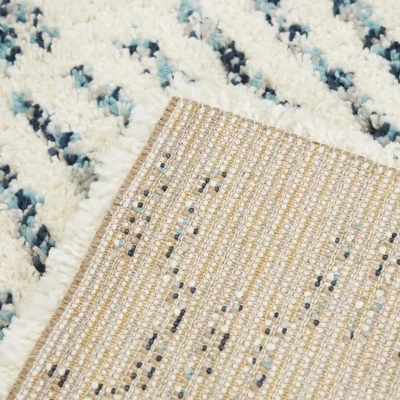 Mendieta Checkered Shag Kids' Rug - Balta Rugs - Image 2