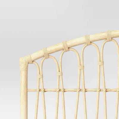 Full Rattan Kids' Headboard Light Brown - Pillowfort™ - Image 3