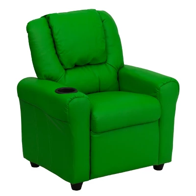 Flash Furniture Contemporary Kids Recliner With Cup Holder And Headrest - Image 20