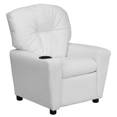 Emma And Oliver Contemporary Kids Recliner With Cup Holder - Image 19