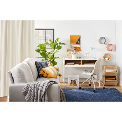 Bly Kids' Desk White - Pillowfort™ - Image 2