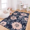Flower Burst Rug Navy - Mohawk