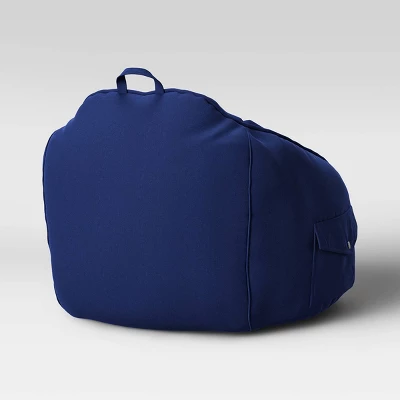 Canvas Kids’ Bean Bag Chair - Pillowfort™ - Image 3