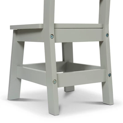 Melissa & Doug Wooden Chair Pair - Gray - Image 3