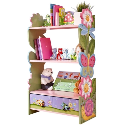 Magic Garden Floral Bookshelf - Fantasy Fields By Teamson Kids - Image 3
