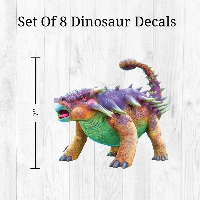 Dino Friends Wall Decor - Decalcomania - Image 2