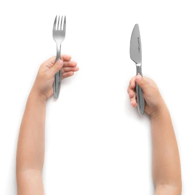 BergHOFF 3Pc Children's Folio Flatware Set, 18/10 Stainless Steel - Image 2