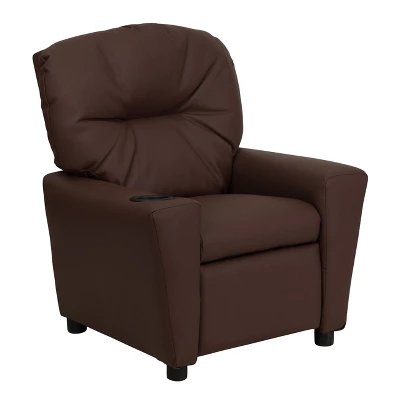 Flash Furniture Contemporary Kids Recliner With Cup Holder - Image 14
