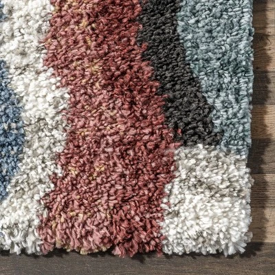 NuLOOM Henley ZigZag Kids Shag Area Rug - Image 4