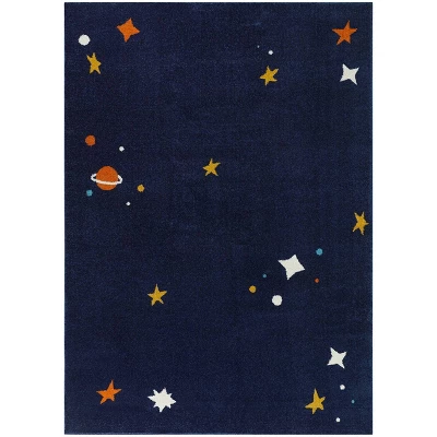 Dossi Geometric Shag Kids' Rug Blue - Balta Rugs - Image 5