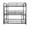 Full Cairo Triple Bunk Bed Sandy Black - Acme Furniture