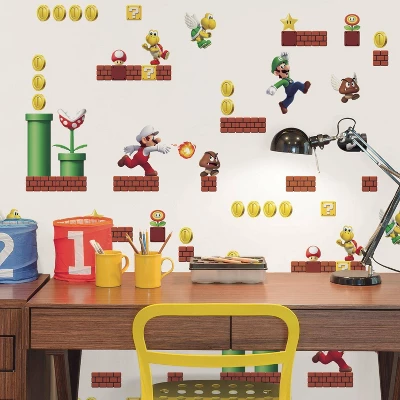 Nintendo Super Mario Peel And Stick Wallpaper - Roomates - Image 6