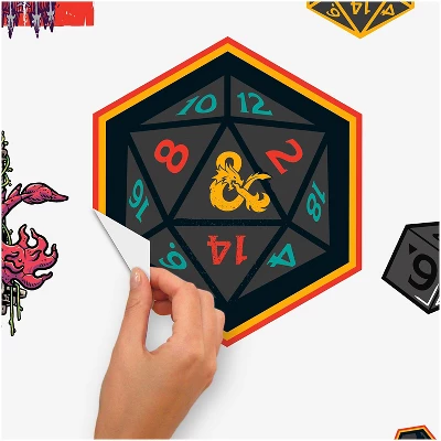 Dungeons & Dragons Peel And Stick Wall Decals - RoomMates - Image 5