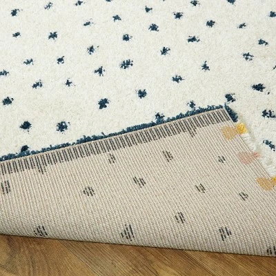 Confetti Shag Cream/Blue - Balta Rugs - Image 2