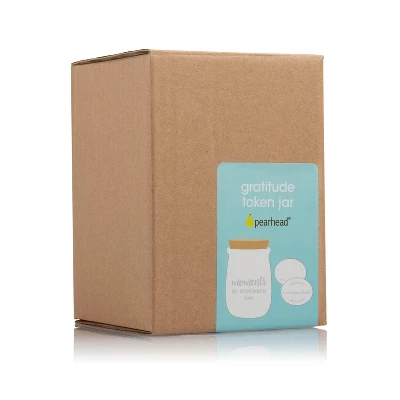 Pearhead Ceramic Gratitude Token Jar - White - Image 4