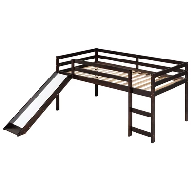 Twin Size Loft Bed With Slide - ModernLuxe - Image 5