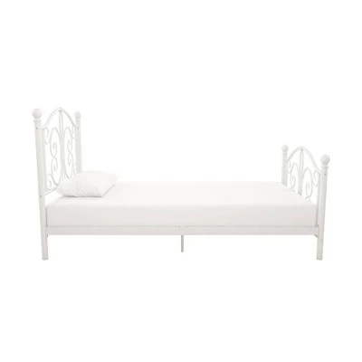 Twin Kids' Bombay Metal Bed White - Room & Joy - Image 9
