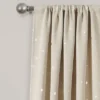 Set Of 2 Star Blackout Window Curtain Panels - Lush Décor