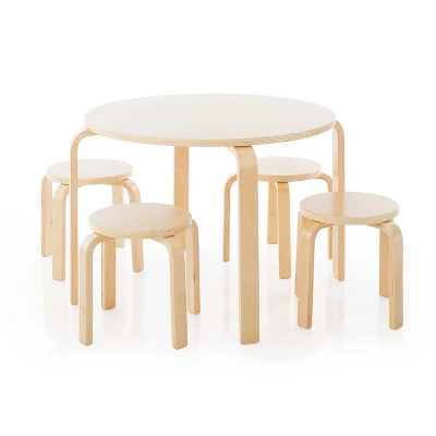 Guidecraft Nordic Toddler Table And Chair Set - Image 6