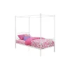 Twin Clara Metal Bed White - Room & Joy