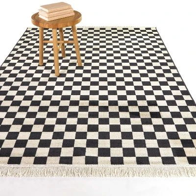 Adelaide Checkered Flatweave Kids' Rug - Balta Rugs