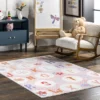 NuLOOM Essi Alphabet Machine Washable Kids Area Rug