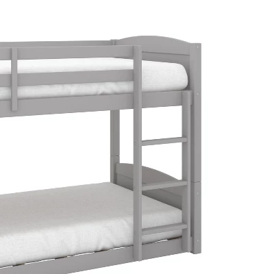 Twin Over Twin Alexis Wood Arch Floor Bunk Bed - Hillsdale Furniture - Image 12