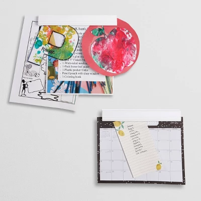 Kids' Desk With Ladder Shelf Storage And 2 Bonus Magnetic Art Display Bars White - RiverRidge Home - Image 7