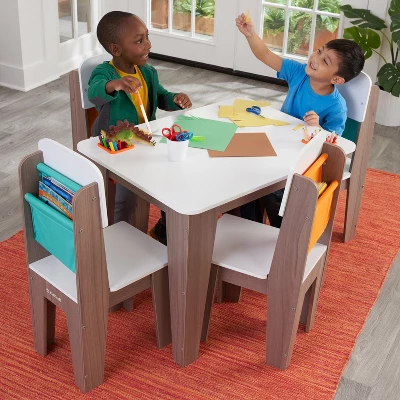 KidKraft Pocket Storage Table And Chair Set