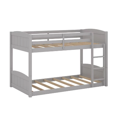 Twin Over Twin Alexis Wood Arch Floor Bunk Bed - Hillsdale Furniture - Image 9