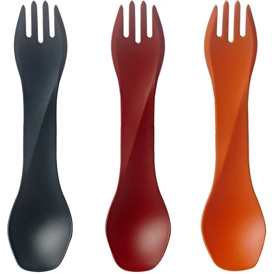 Humangear Uno Kid's Fork And Spoon Combination Travel Utensil 3-Pack - Image 4