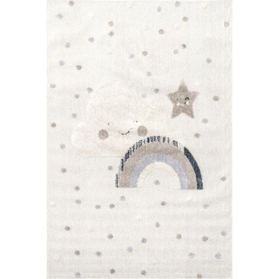 Catlin Sweet Dreams High/Low Kids Area Rug - Image 9