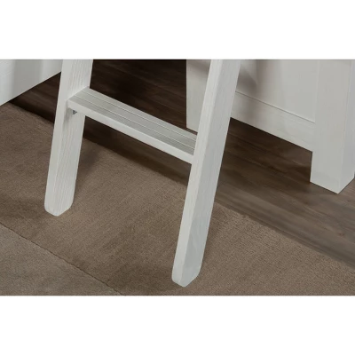 Full Highlands Loft Bed White - Hillsdale Furniture - Image 3