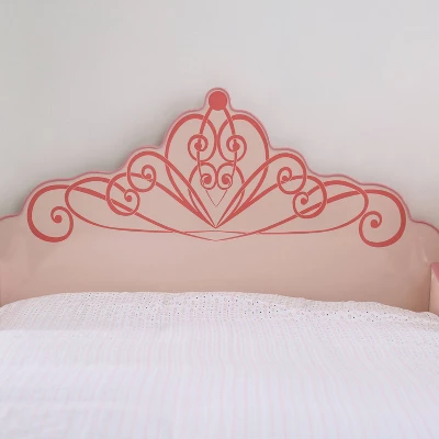 Twin Nemma Princess Crown Twin Bed Pink - Homes: Inside + Out - Image 4